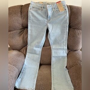 Levi's Women's Flare Light Blue Jeans